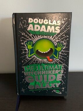 ‘The Ultimate Hitchhiker’s Guide To The Galaxy’ Hardcover Book.